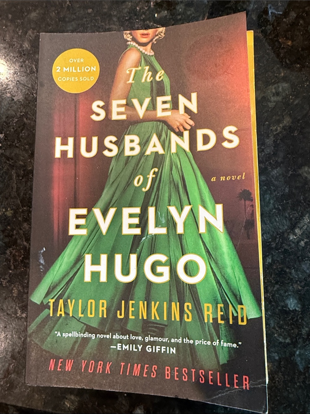The Seven Husbands of Evelyn Hugo by Taylor Jenkins Reid - Green Cover